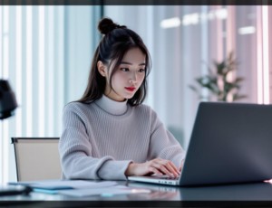 A_young_Korean_woman_sitting_at_a_desk_interactin-1738811172896.jpg