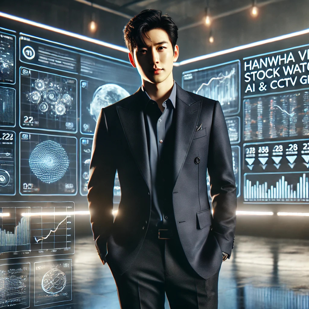 DALL·E 2025-04-23 10.56.23 - A realistic, cinematic high-quality image of a Korean man in his 30s standing in front of a digital stock market display board. The man is wearing a s.jpg