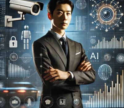 DALL·E 2025-04-23 10.56.17 - A realistic and cinematic high-quality image of a professional Korean man in his 30s wearing a business suit, standing in front of a large screen disp.jpg width: 100%; height : 150px