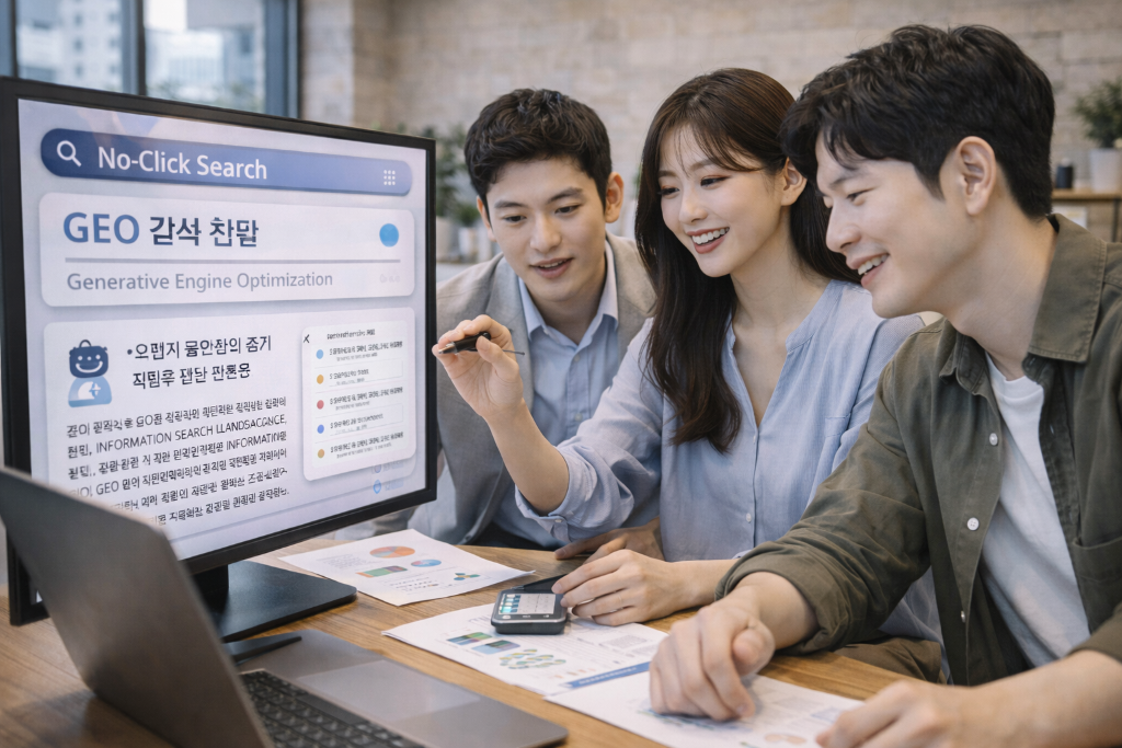 클릭 없는 검색 시대, GEO가 새로운 검색 전략으로 부상하…