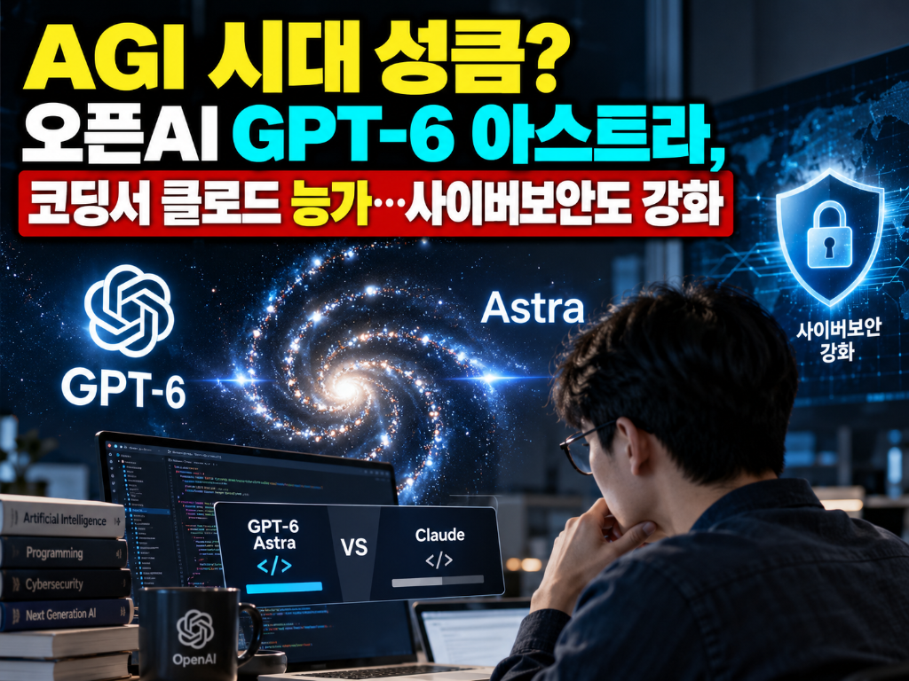 AGI 시대 성큼? 오픈AI GPT-6 아스트라, 코딩서 클…